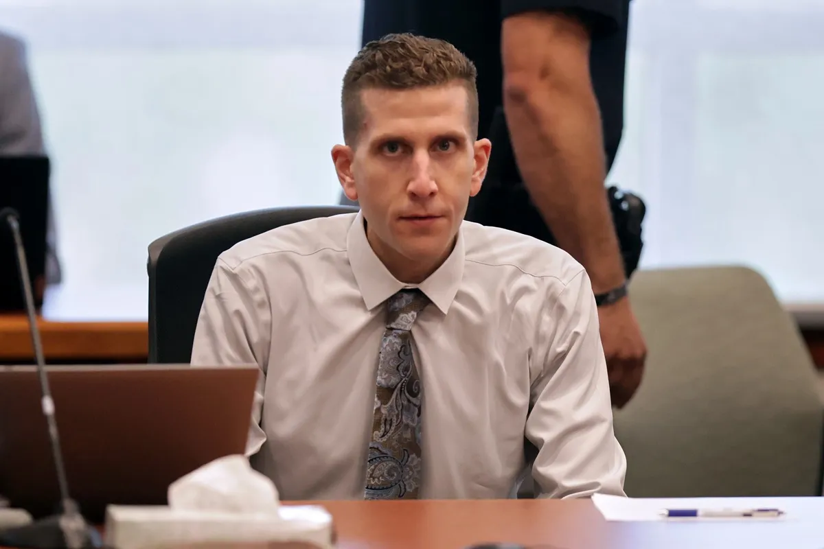 Bryan Kohberger, charged in the murders of four University of Idaho students in 2022, appears for a hearing at the Ada County Courthouse on July 2, 2025, in Boise, Idaho.