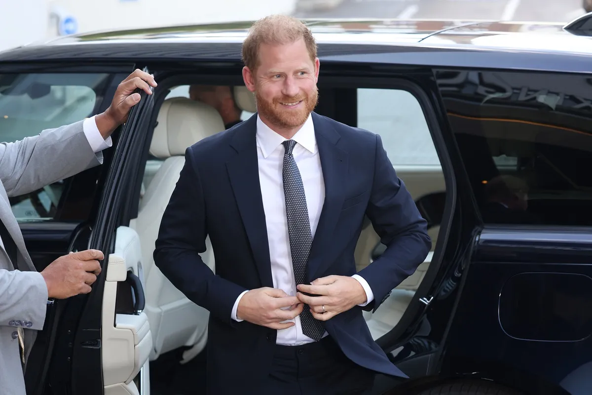 Prince Harry arrives at the WellChild Awards 2025