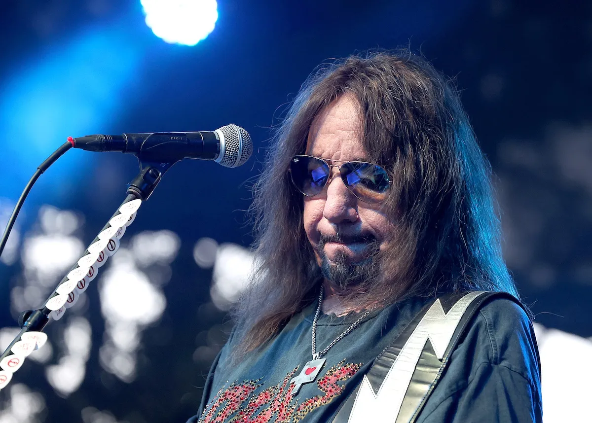 Ace Frehley performing in 2023