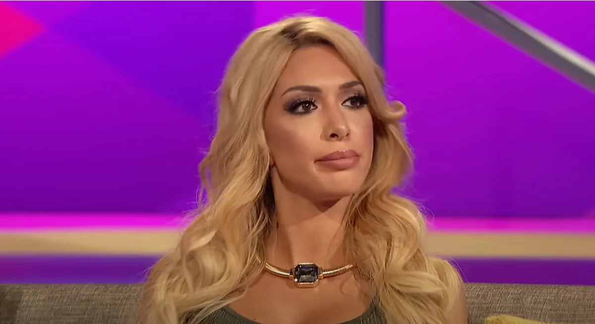 Farrah Abraham sits for an interview during her run on 'Teen Mom OG'