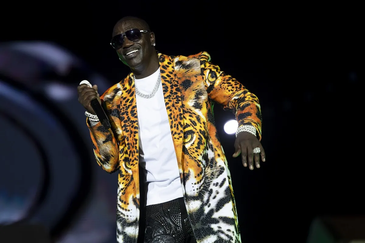 Akon performs at Rolling Loud Thailand 2024 at Legend Siam Pattaya on November 22, 2024 in Pattaya, Thailand.