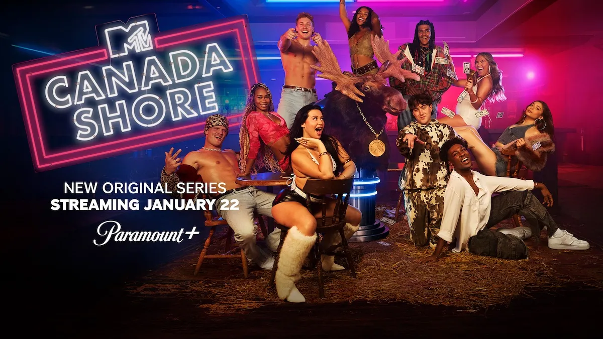 Key art featuring all cast members for 'Canada Shore'
