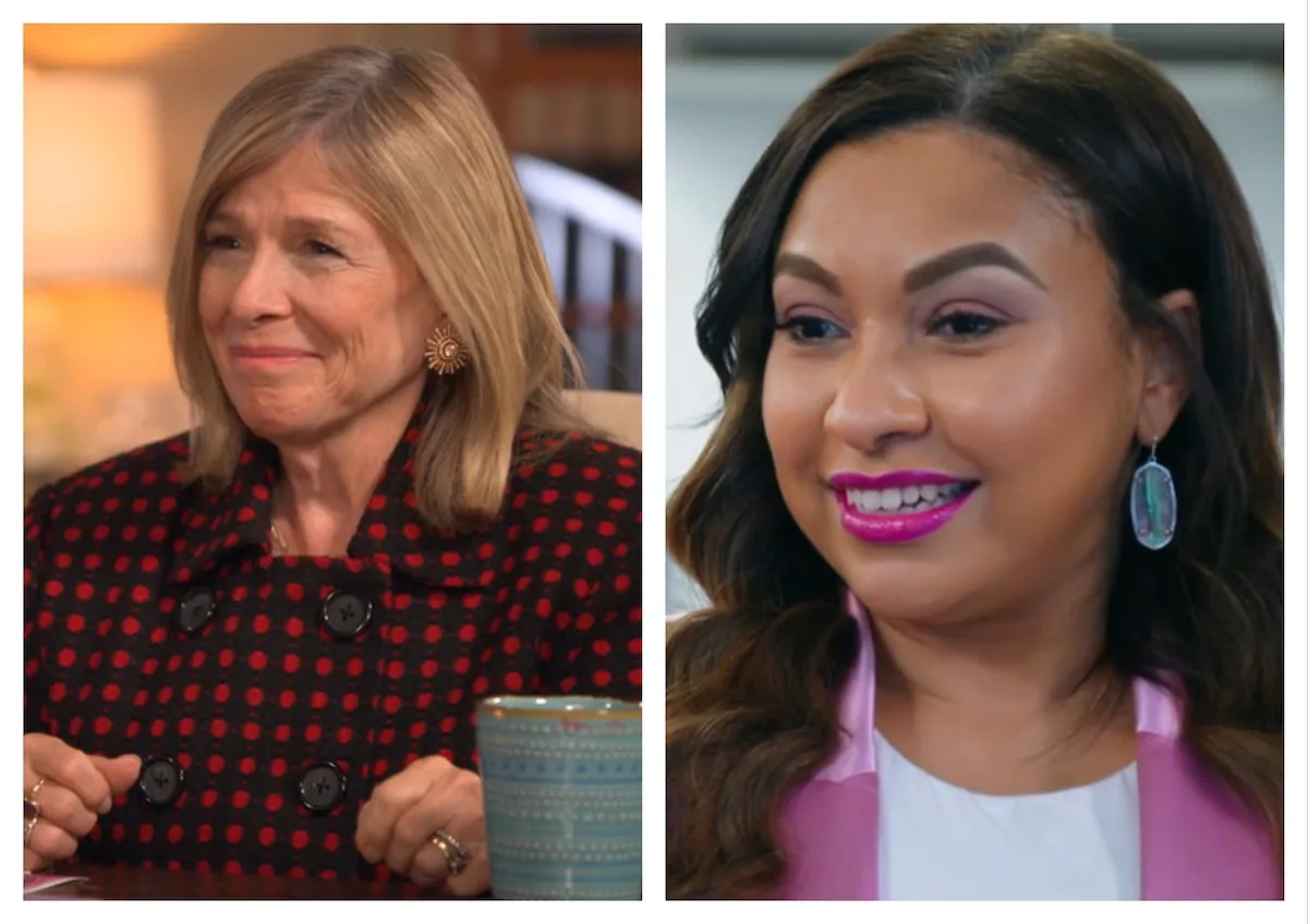 Side by side photos of Dr Pepper Schwartz and Dr. Pia Holec from 'Married at First Sight'