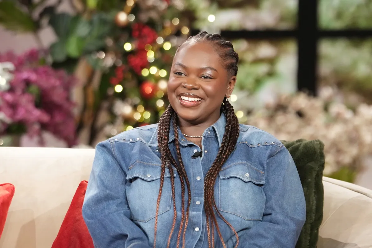 Cori Broadus appears on 'The Jennifer Hudson Show' airing December 2, 2024 in Burbank, California.