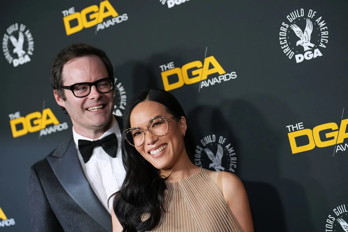 Bill Hader and Ali Wong at the 77th Annual DGA Awards held at The Beverly Hilton on February 8, 2025 in Los Angeles, California.