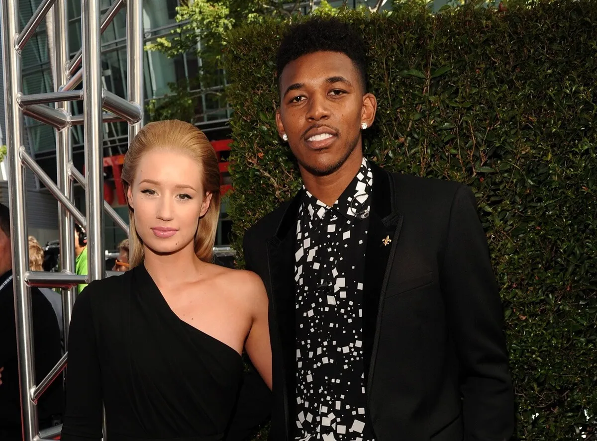 Iggy Azalea and Nick Young attend The 2014 ESPY Awards