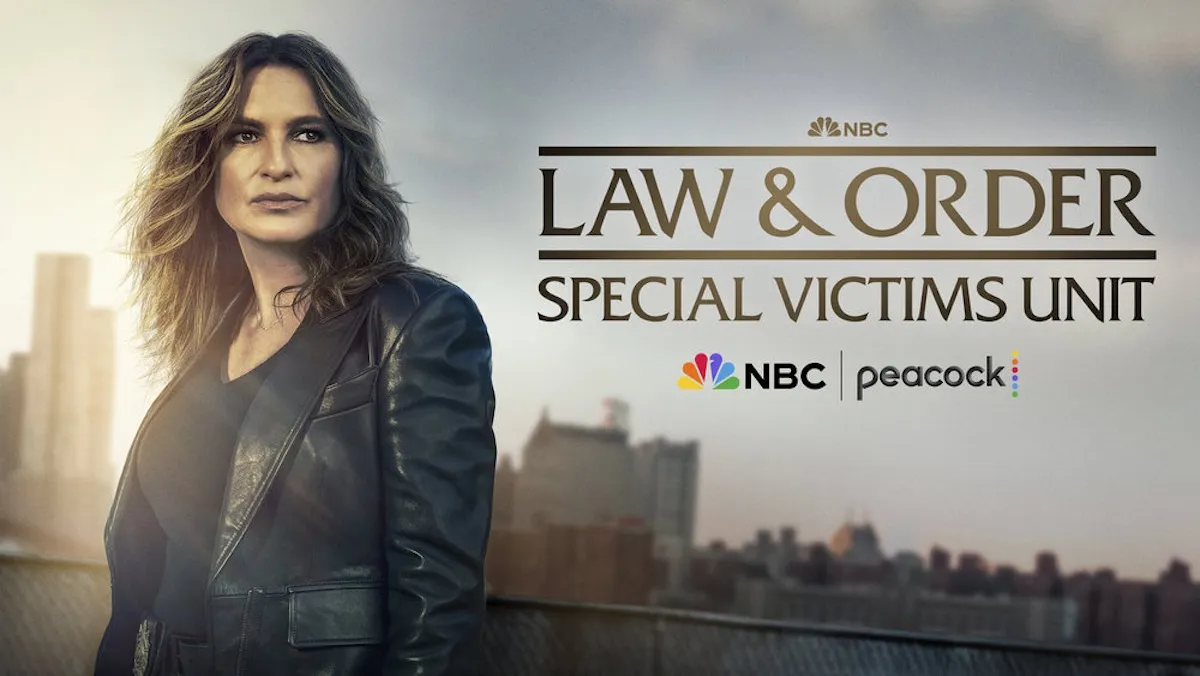 Key art for 'Law & Order: SVU' featuring Mariska Hargitay