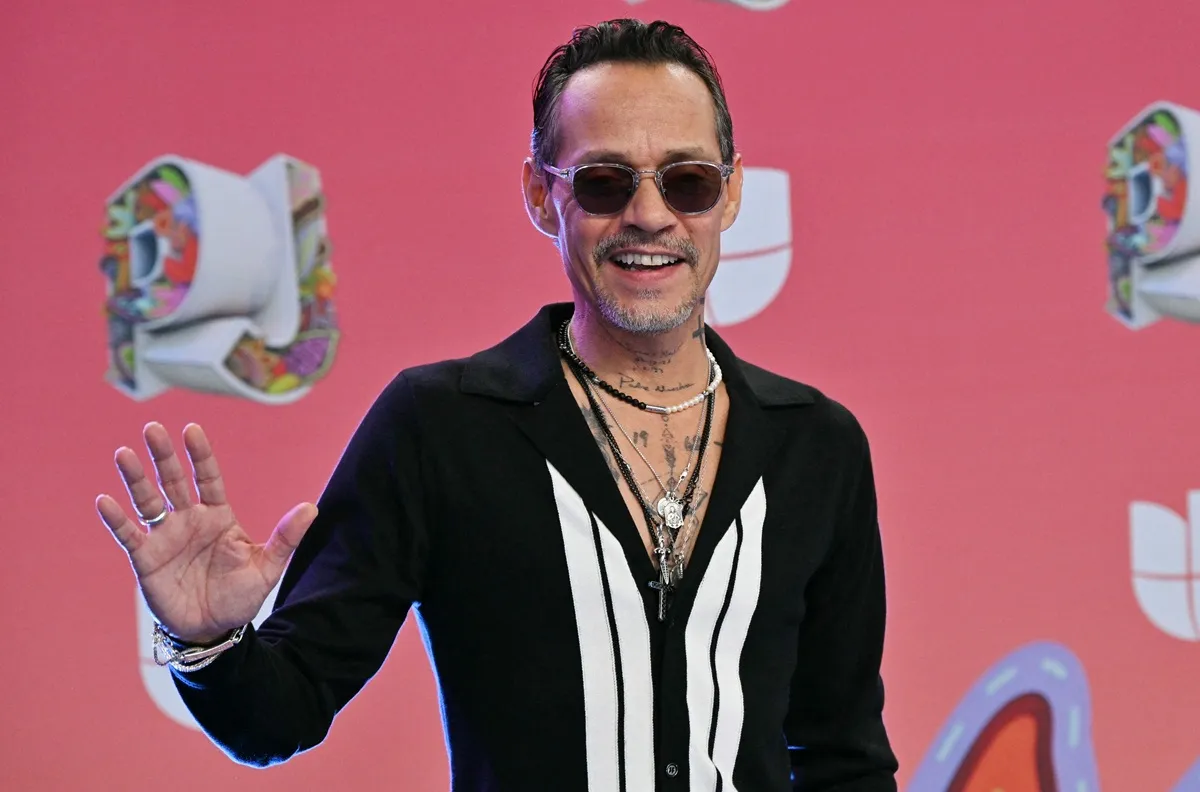 Marc Anthony attends the 22nd Premios Juventud music awards ceremony
