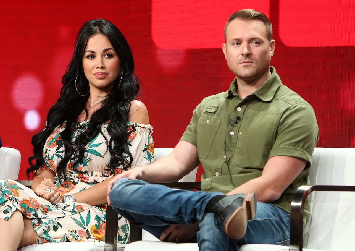 Paola and Russ Mayfield of '90 Day Fiance' on stage