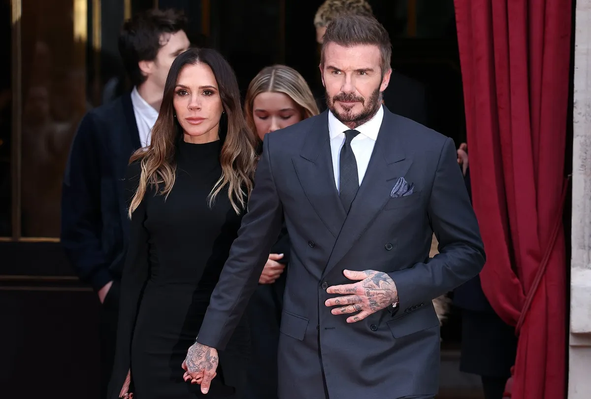 Victoria Beckham Tries to Gain ‘Control’ During Tense Moment With Family in Paris