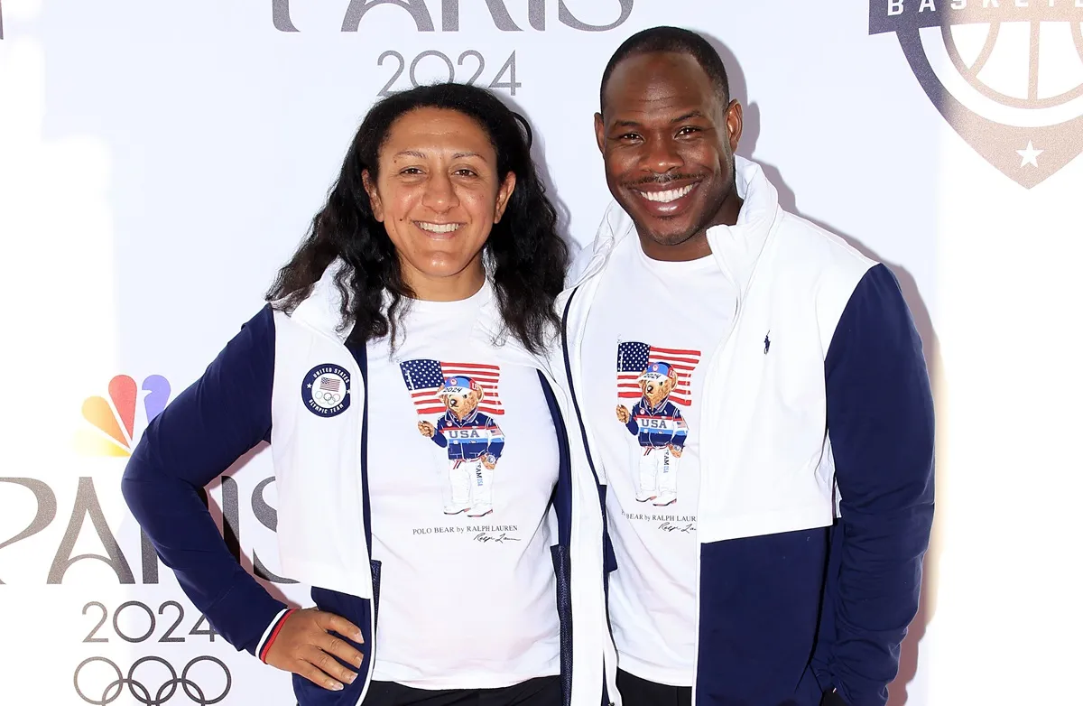Elana Taylor and Nic Taylor attend "A Celebration of Olympic Basketball"