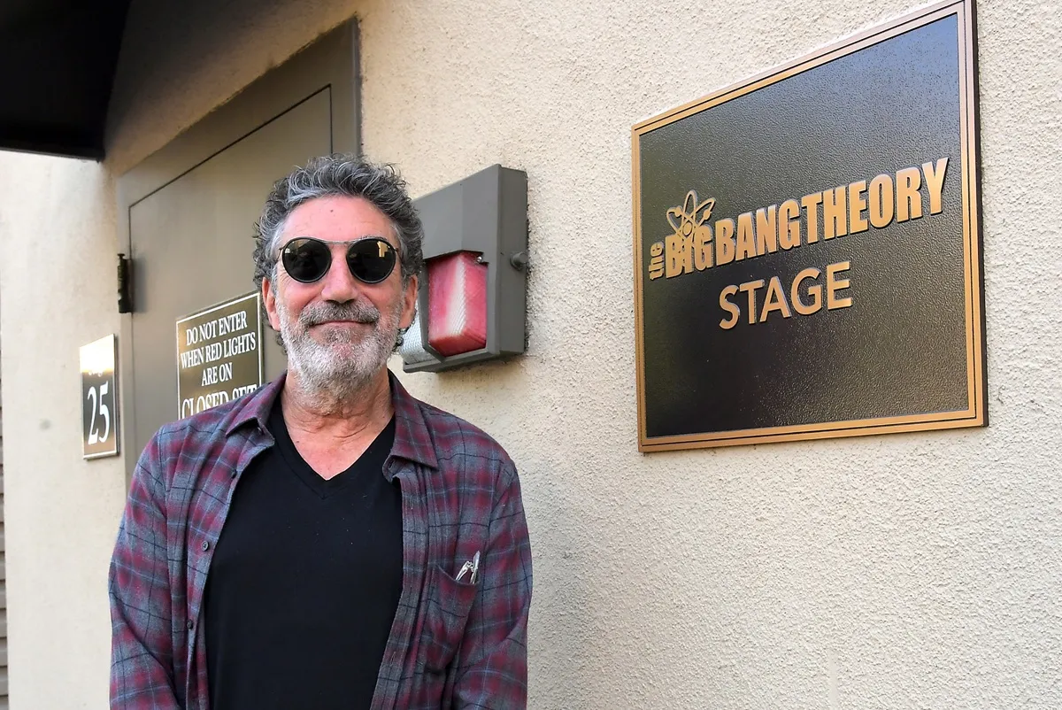 Chuck Lorre visits The Big Bang Theory sets, now available at Warner Bros. Studio Tour Hollywood, on June 27, 2019 in Los Angeles, California.