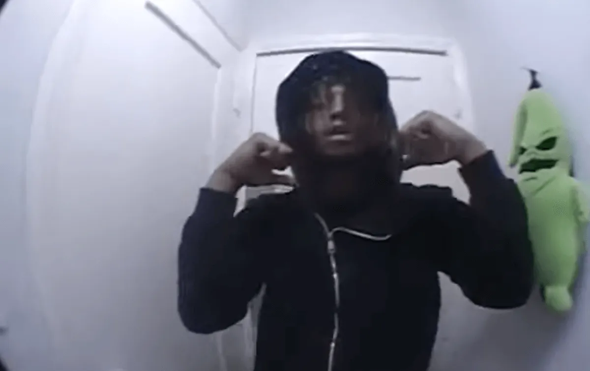 Rapper Luci4 wearing a dark hoodie