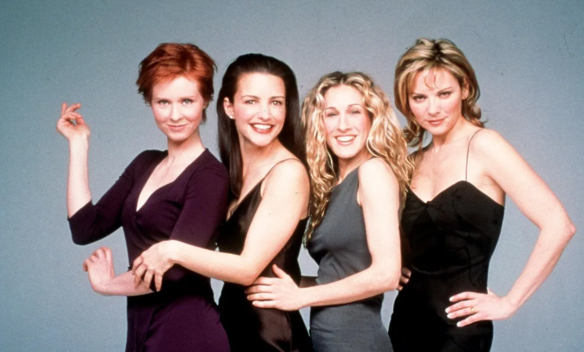 The cast of 'Sex and the City' pose for a photo togerher