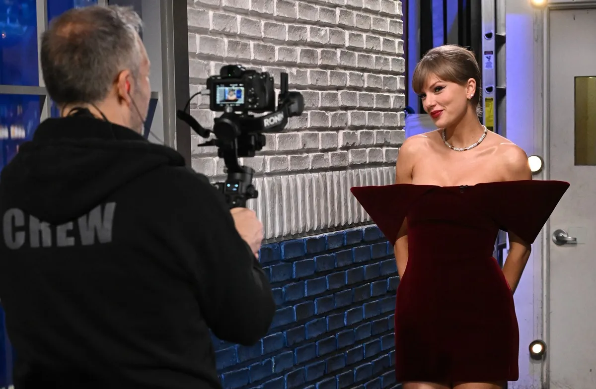 Taylor Swift on the 'The Late Show with Stephen Colbert'