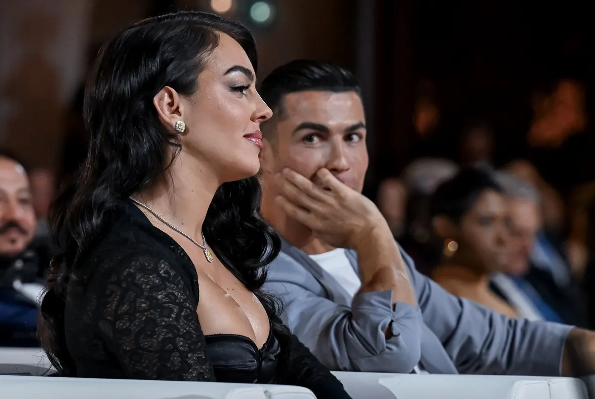 Al-Nassr player Cristiano Ronaldo and Georgina Rodriguez attend the Globe Soccer Dubai Awards 2024