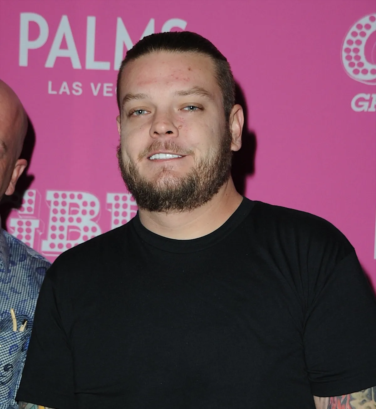 Corey Harrison arrives at Ghostbar Dayclub at the Palms Casino Resort on February 28, 2015 in Las Vegas, Nevada.
