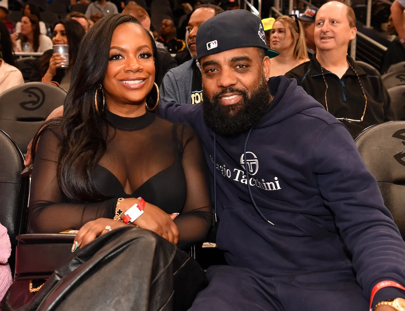 Kandi Burruss and Todd Tucker smiling in 2024