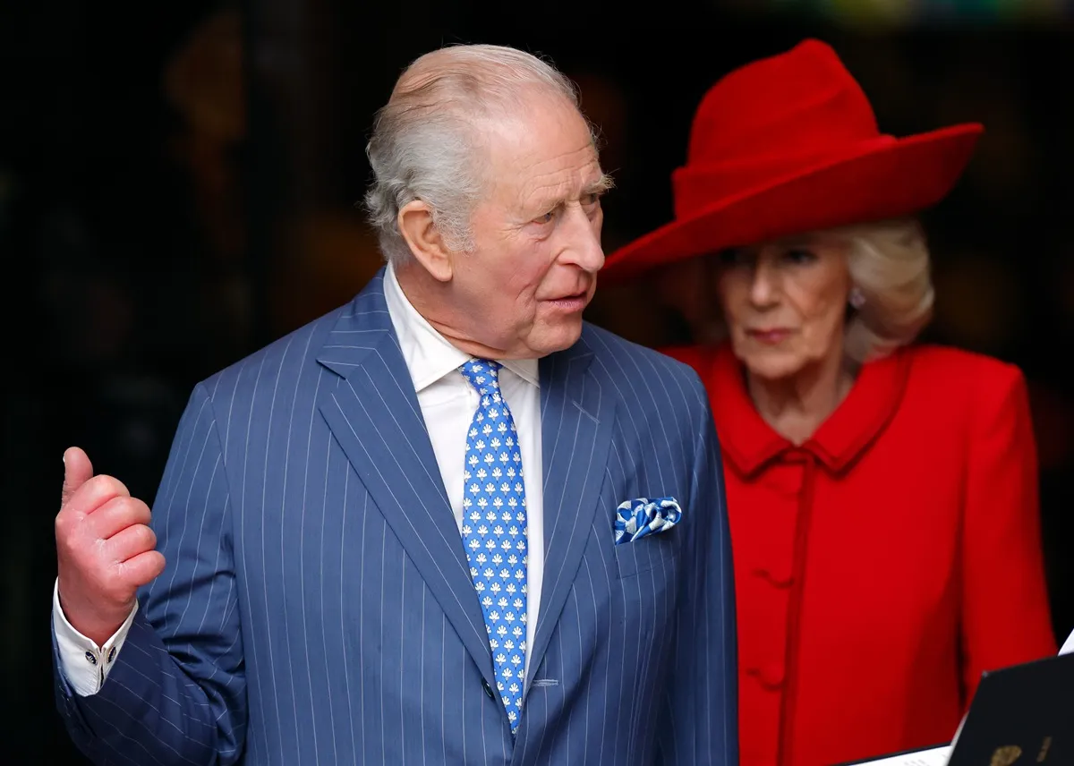 King Charles III and Queen Camilla attend the annual Commonwealth Day Service of Celebration at Westminster Abbey
