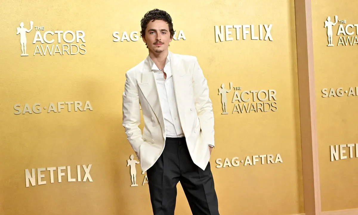 Timothée Chalamet attends the 32nd Annual Actor Awards