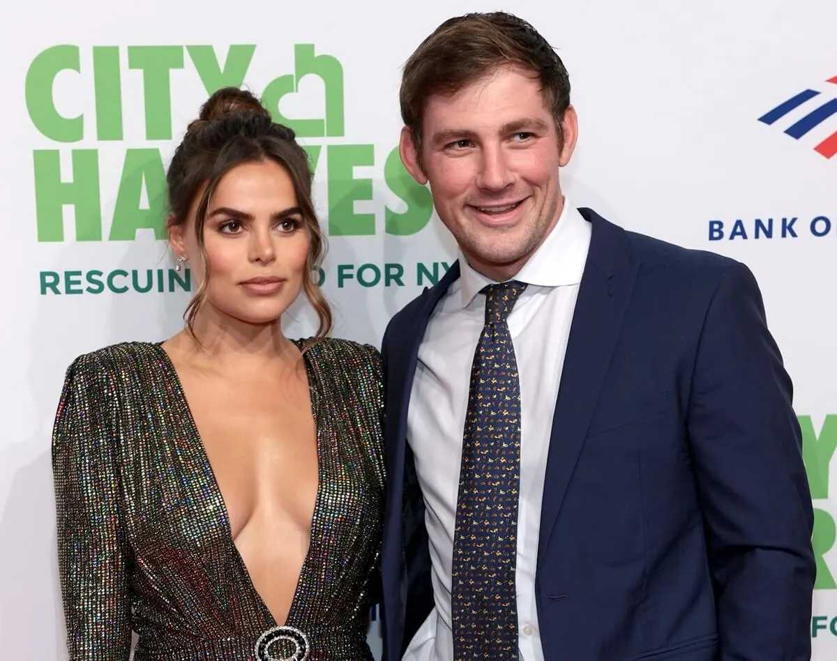 Brooks Nader and Billy Haire attends the City Harvest Presents The 2022 Gala: Red Supper Club