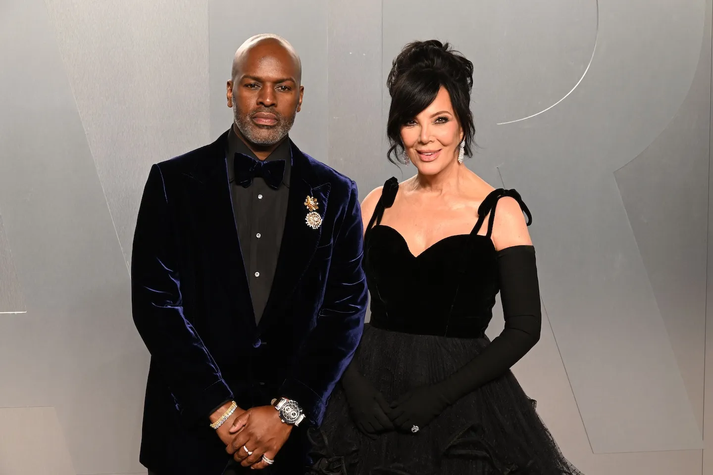 Corey Gamble and Kris Jenner