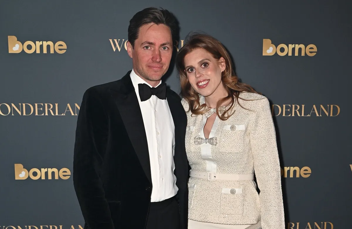 Edoardo Mapelli Mozzi and Princess Beatrice of York attend prematurity research charity Borne's Wonderland Gala