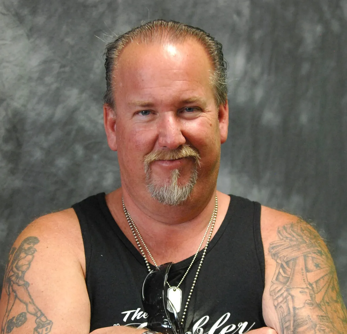 Darrell Sheets participates in Jarrod Schultz & Brandi Schultz's 2nd Year Of Storage Wars Party held at Now & Then Thrift Store on March 3, 2012