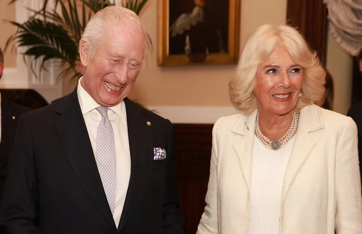 King Charles III and Queen Camilla are seen on a state visit, where the King addressed both houses of the Italian parliament