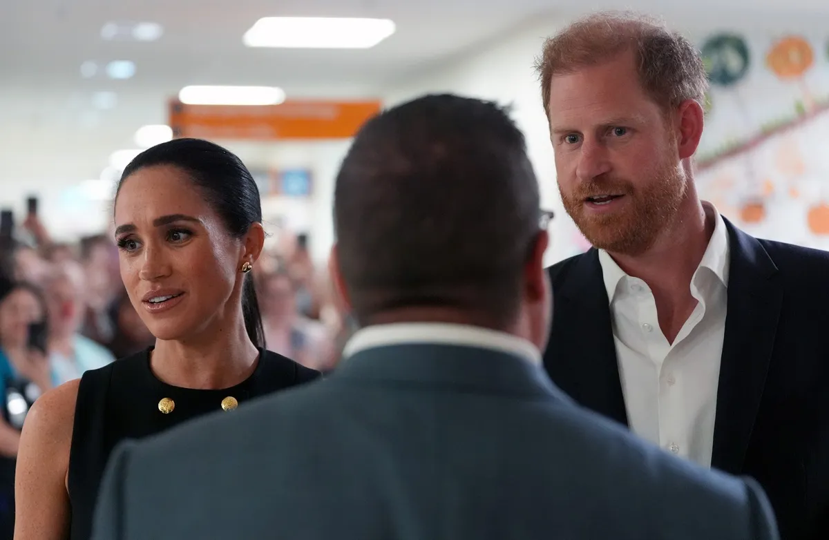 Meghan Markle and Prince Harry visit the Royal Children's Hospital in Melbourne, Australia