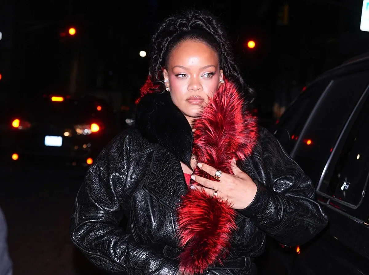 Rihanna is seen out in New York City