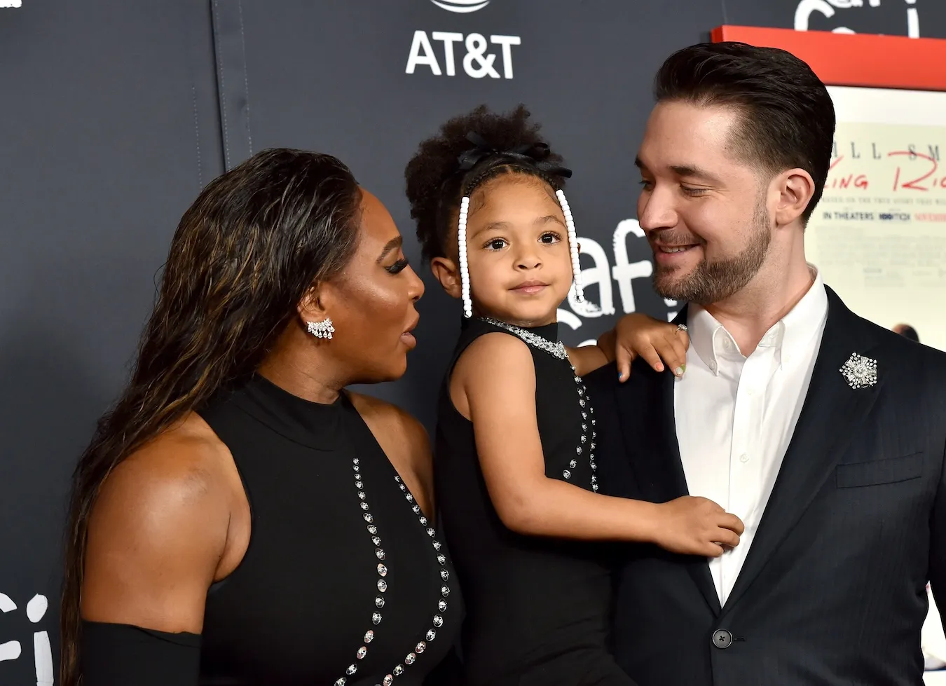 Serena Williams, Alexis Olympia Ohanian Jr., and Alexis Ohanian in 2021