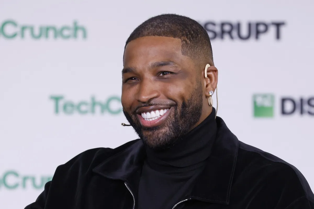 Tristan Thompson speaks onstage during day three of TechCrunch Disrupt 2025 in San Francisco