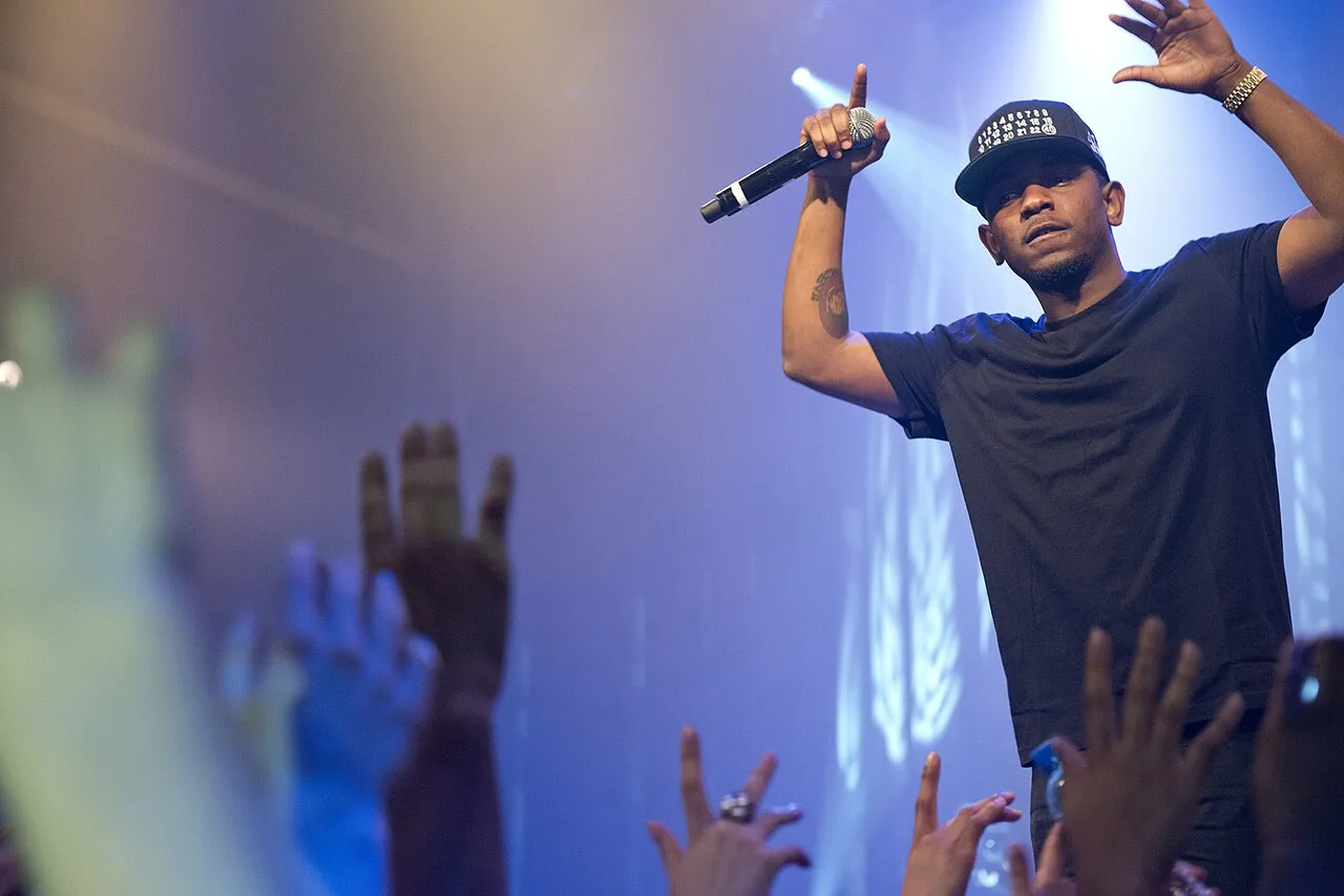 Kendrick Lamar performs in 2013