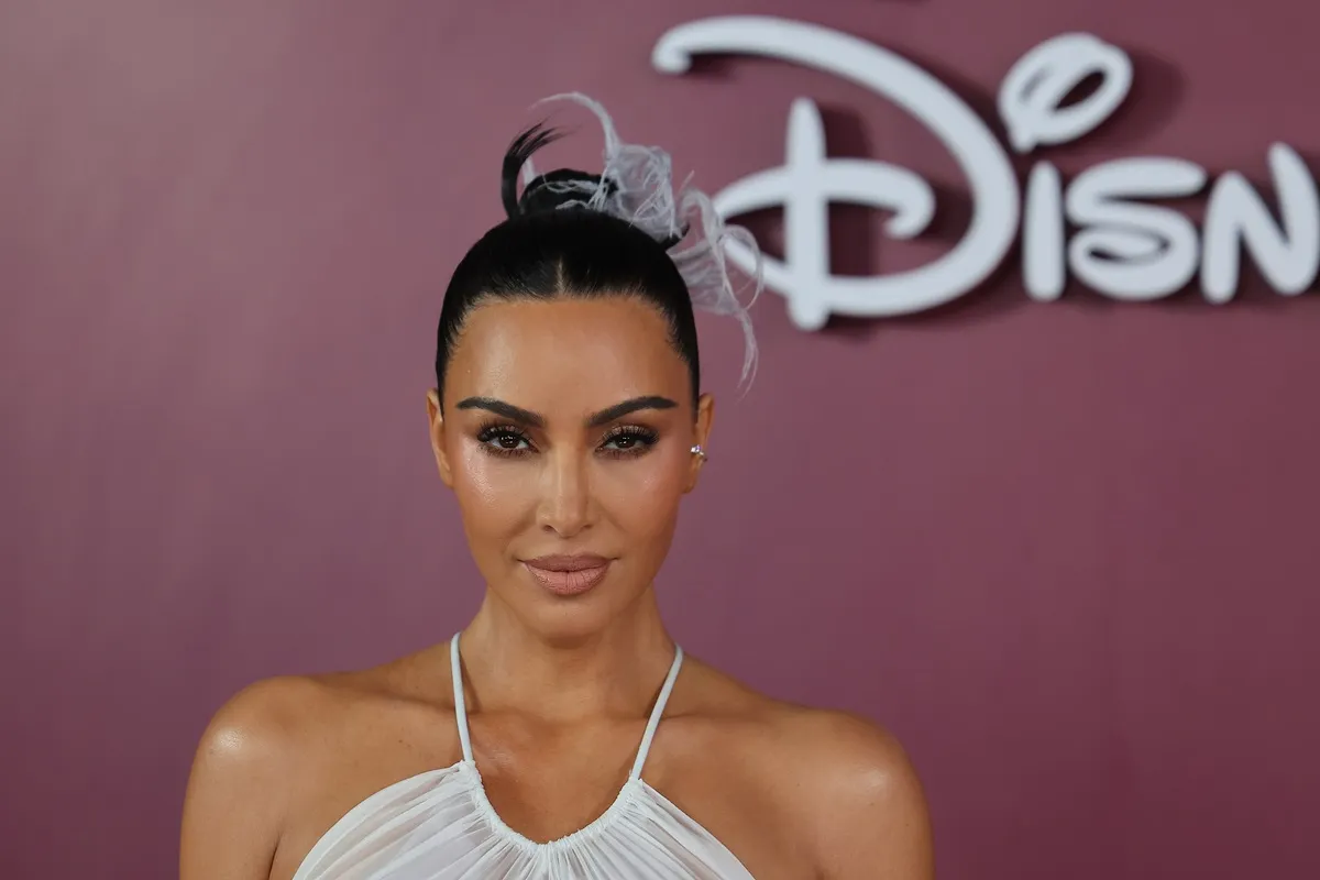 Kim Kardashian attends the red carpet for the series 'All's Fair' by Disney+ at Teatro Copacabana Palace on November 10, 2025 in Rio de Janeiro, Brazil