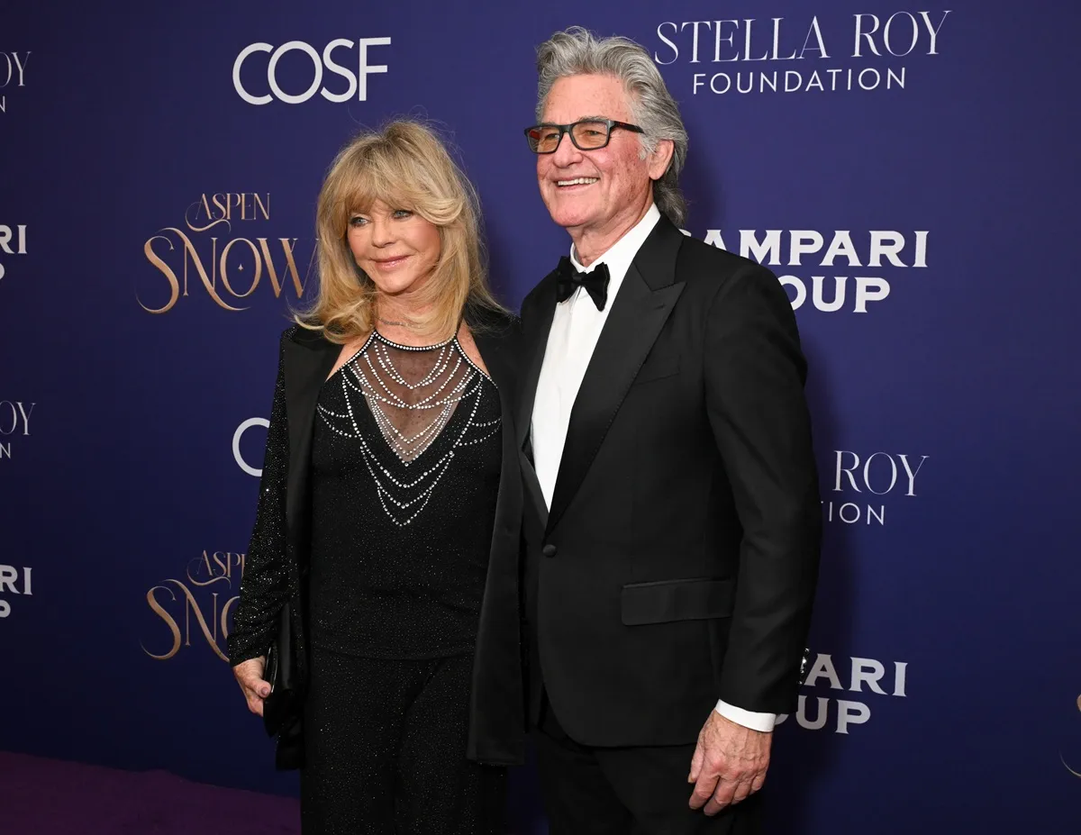 Goldie Hawn and Kurt Russell at the Aspen Snow Ball Gala benefiting Children's Oncology Support Fund (COSF) held at The St. Regis Aspen Resort on March 21, 2026