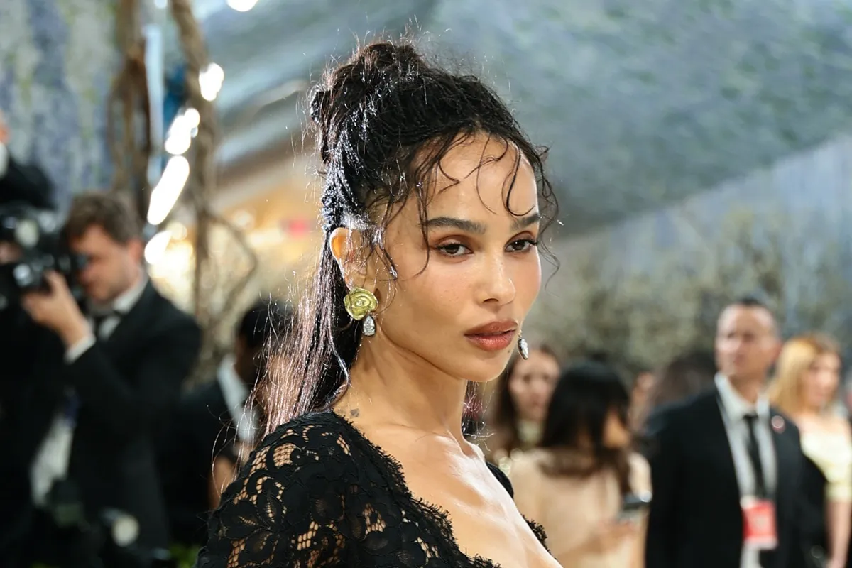 Zoë Kravitz attends the 2026 Met Gala celebrating "Costume Art" at the Metropolitan Museum of Art on May 04, 2026