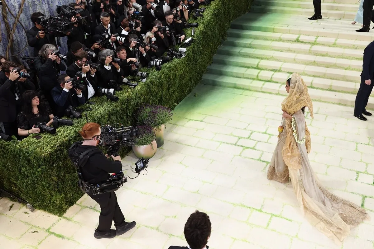 Isha M. Ambani attends The 2026 Met Gala Celebrating Costume Art