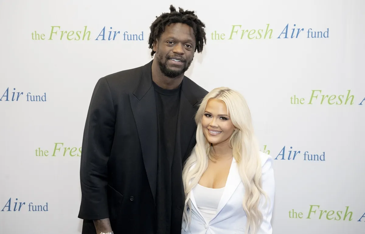 Julius Randle and Kendra Randle attend the 2023 Fresh Air Fund Spring Benefit in New York City