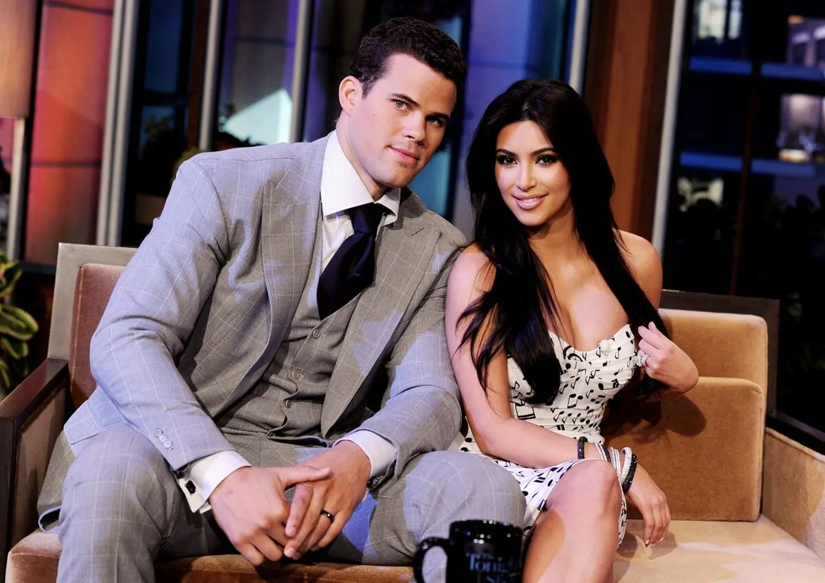 Kris Humphries and Kim Kardashian appear on 'The Tonight Show With Jay Leno'