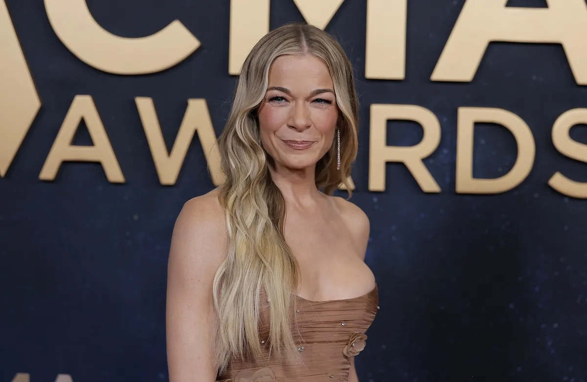 LeAnn Rimes on the CMA Awards red carpet in 2025