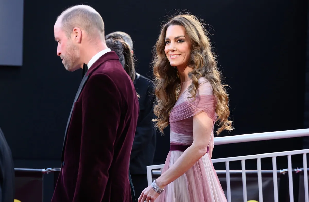 Prince William and Kate Middleton attend the 2026 EE BAFTA Film Awards