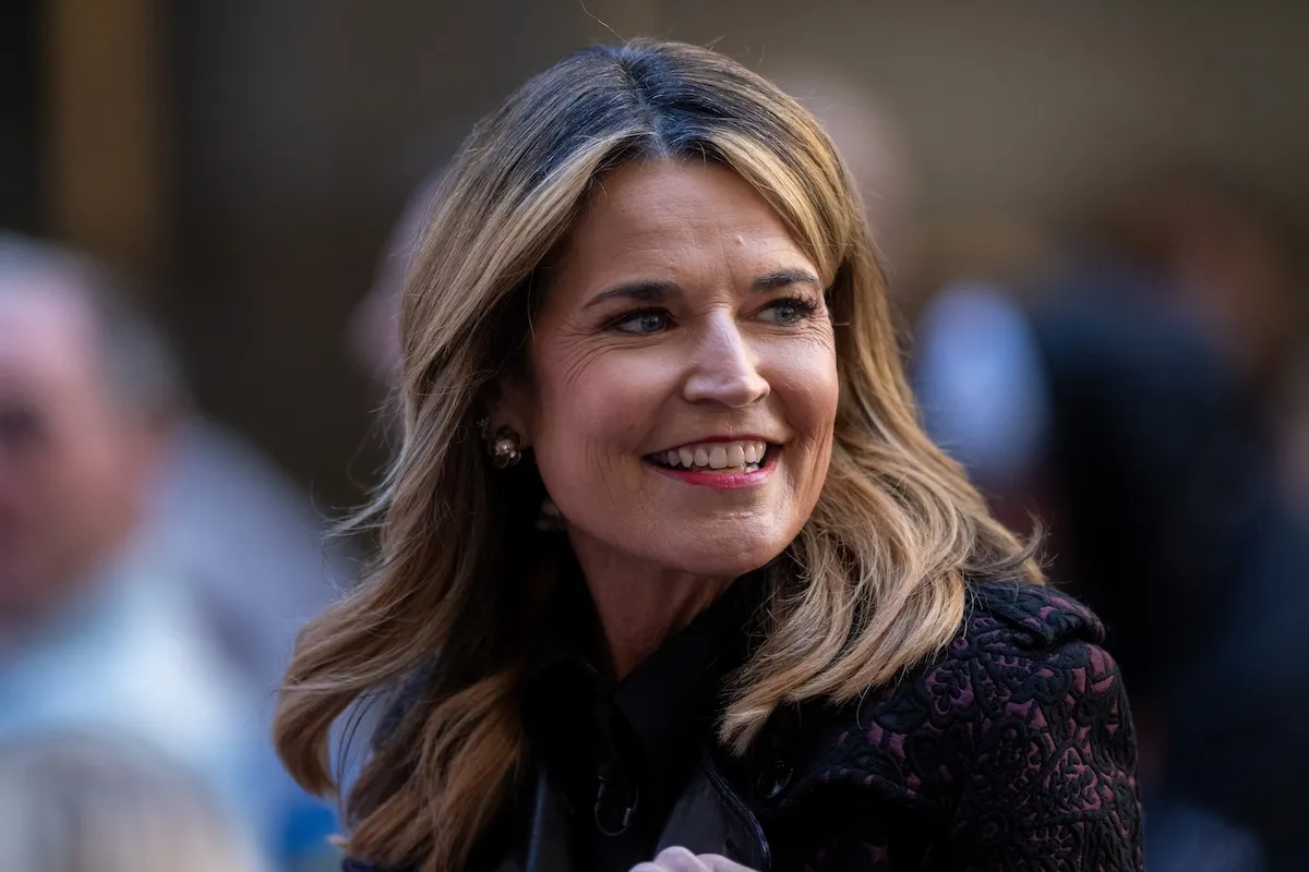 Smiling Savannah Guthrie