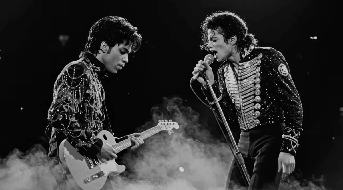 Screenshot of Prince and Michael Jackson