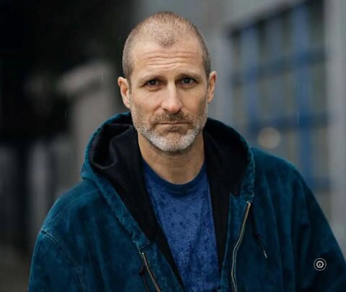 Photo of actor Stewart McLean wearing a blue jacket