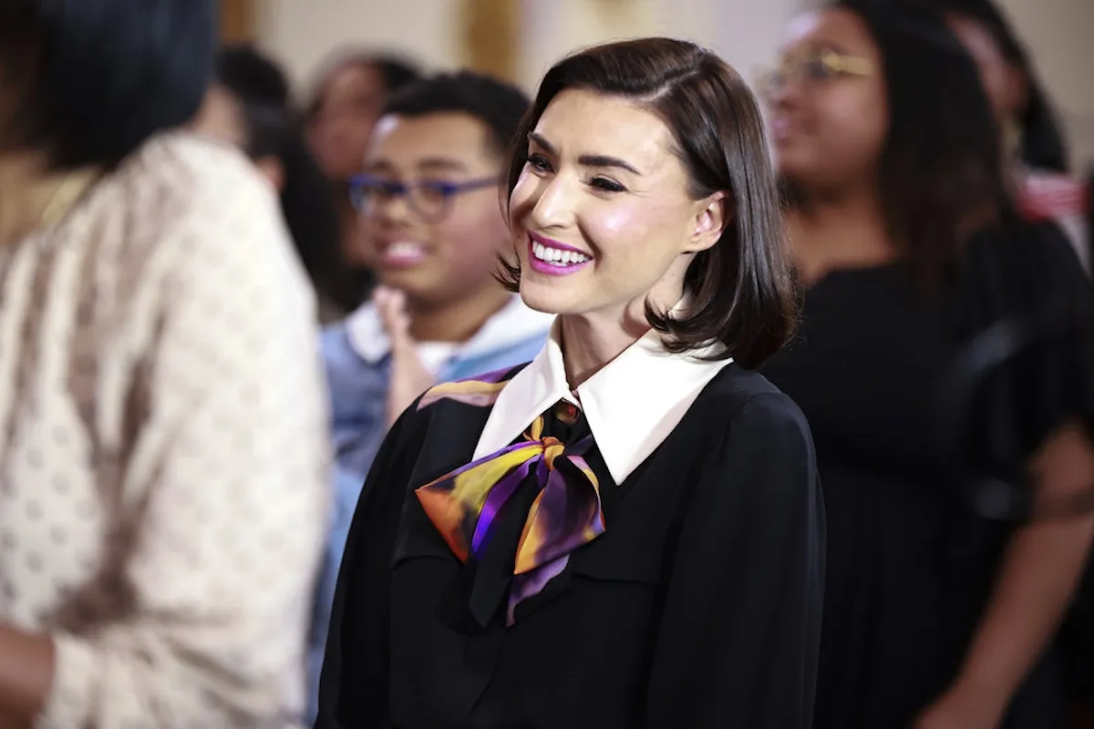Smiling Bronwyn Newport in 'The Real Housewives of Salt Lake City'