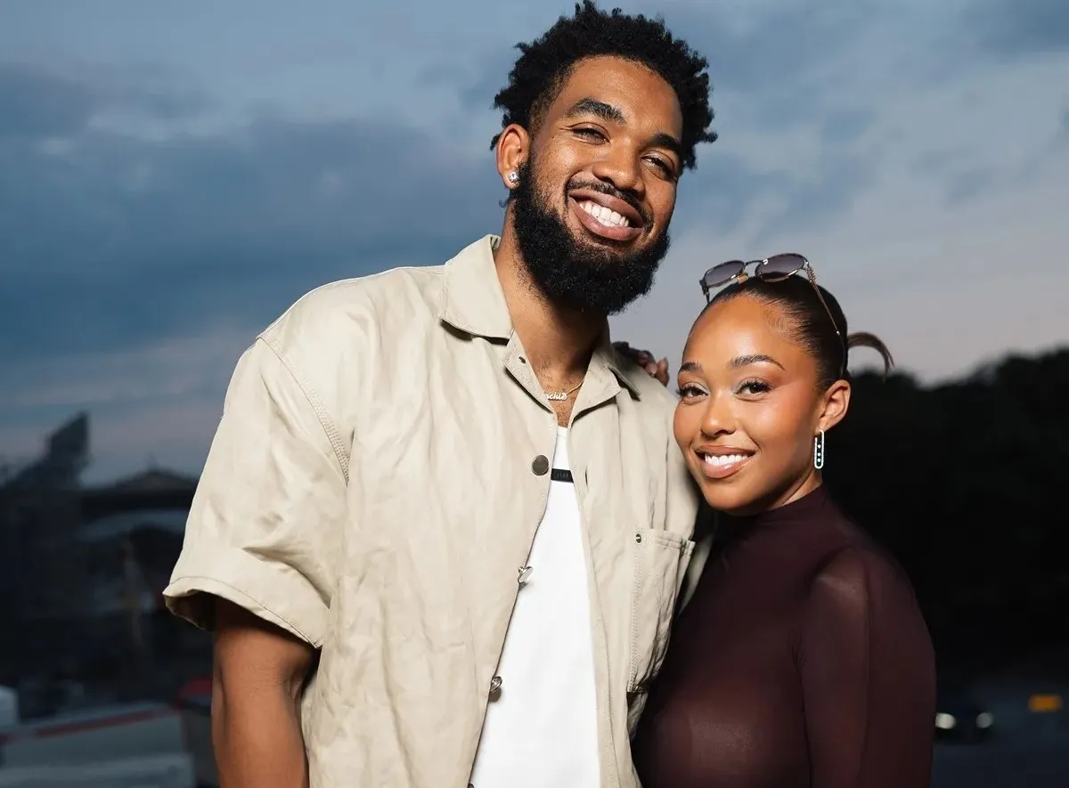 Karl-Anthony Towns and Jordyn Woods