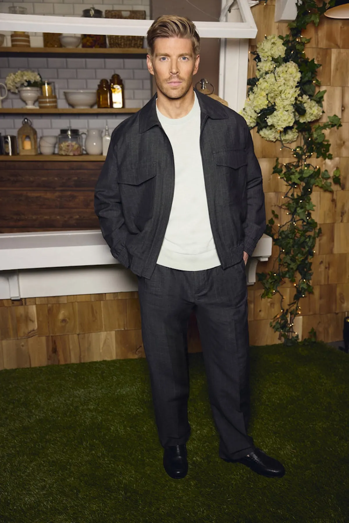 Full length portrait of Kyle Cooke from 'Summer House'