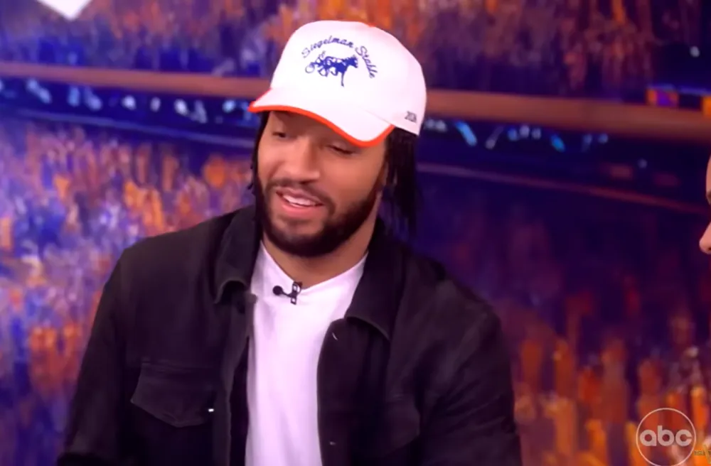 Screenshot of Jalen Brunson on 'The View'