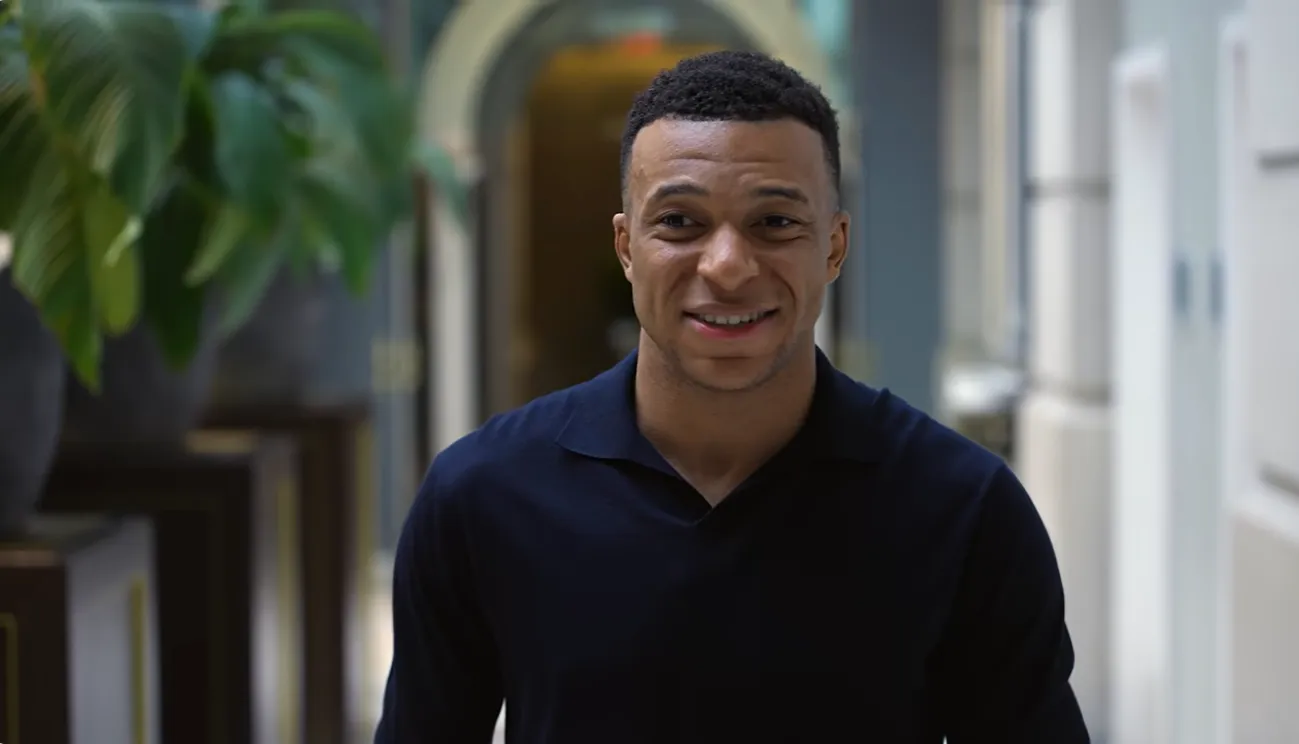 Screenshot of Kylian Mbappé